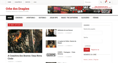 Desktop Screenshot of orbedosdragoes.com